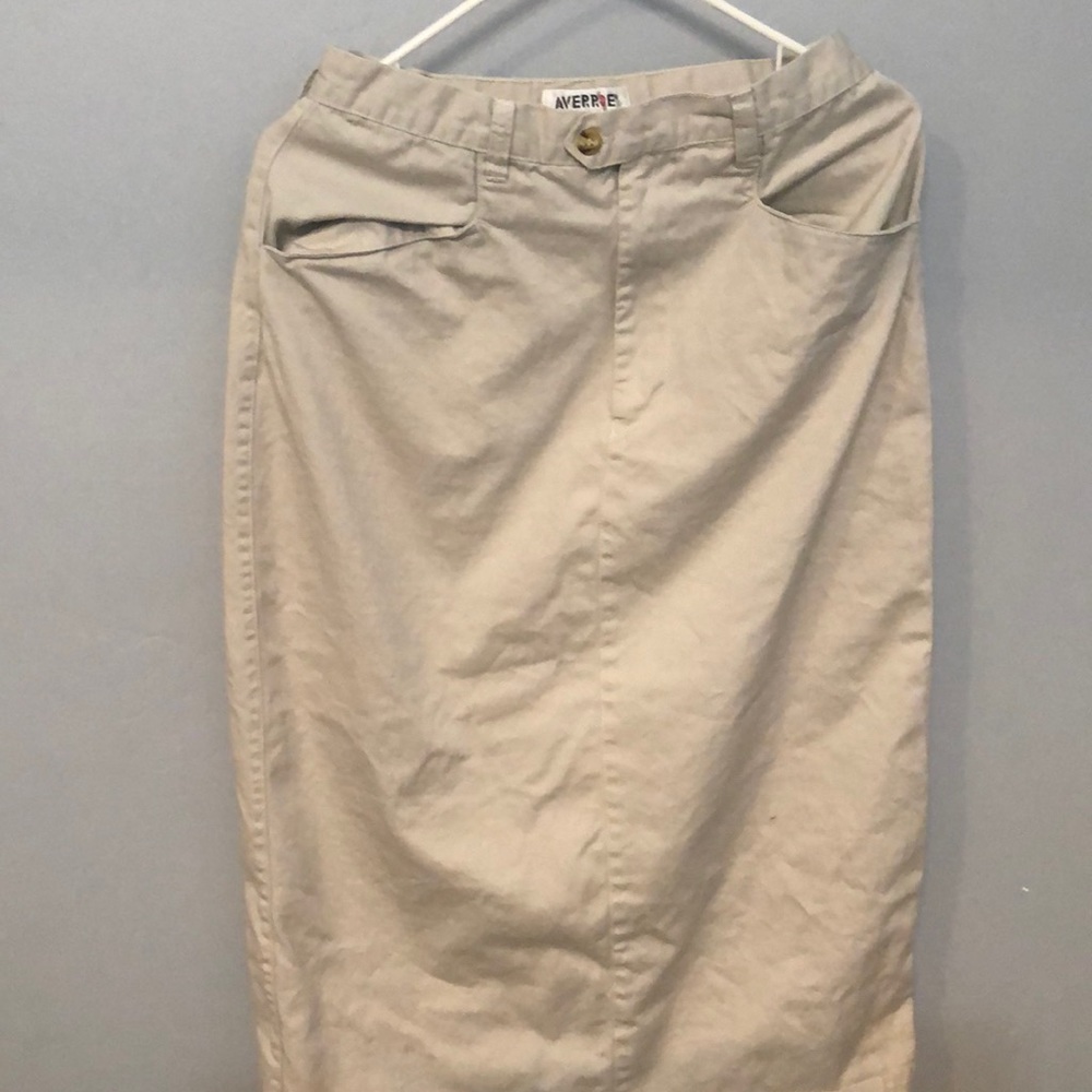 Women’s cotton A-line skirt